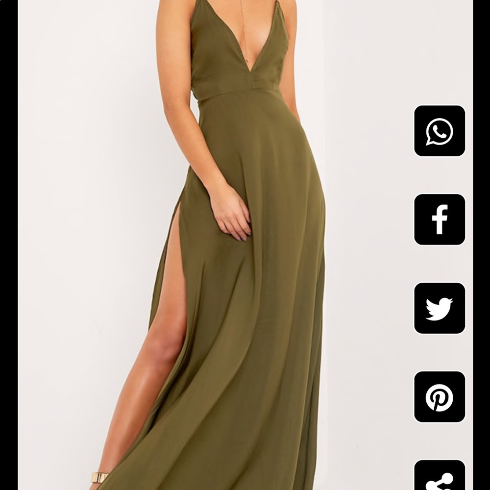 Strappy maxi dress